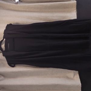 Cyrus 1X Black Long Sleeveless Hoodie